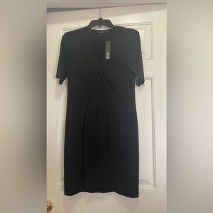NWT Apt 9 Black Dress with 3/4 sleeves. Size Large